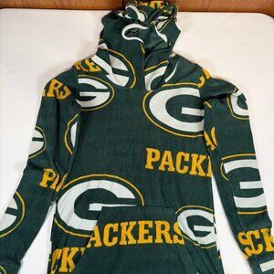 NFL Team Apparel Green Bay Packers Fleece Hoodie Women's S Green